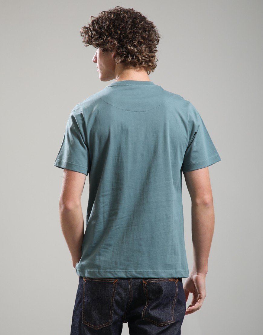 Pretty Green Gillespie Logo T-Shirt Teal