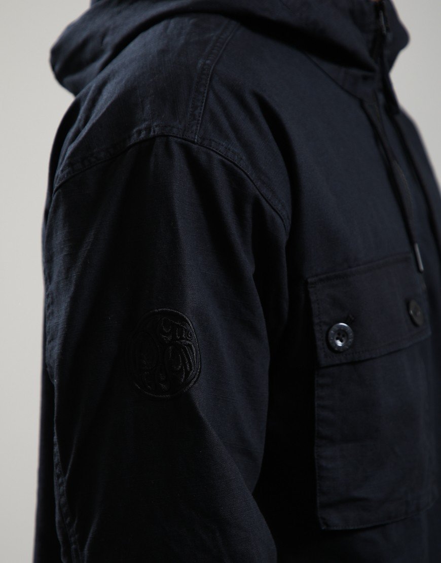 Pretty Green Hatton Smock Black
