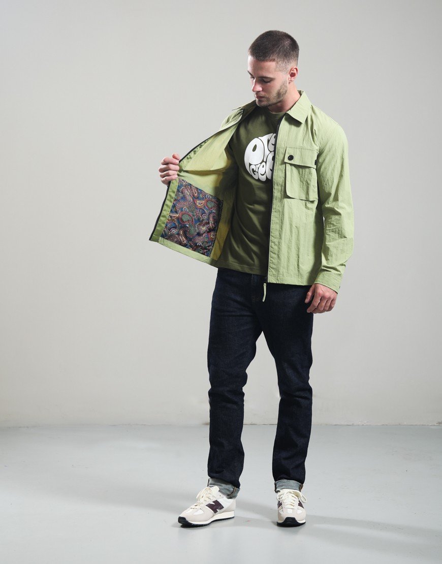 Pretty Green Heaton Overshirt Green