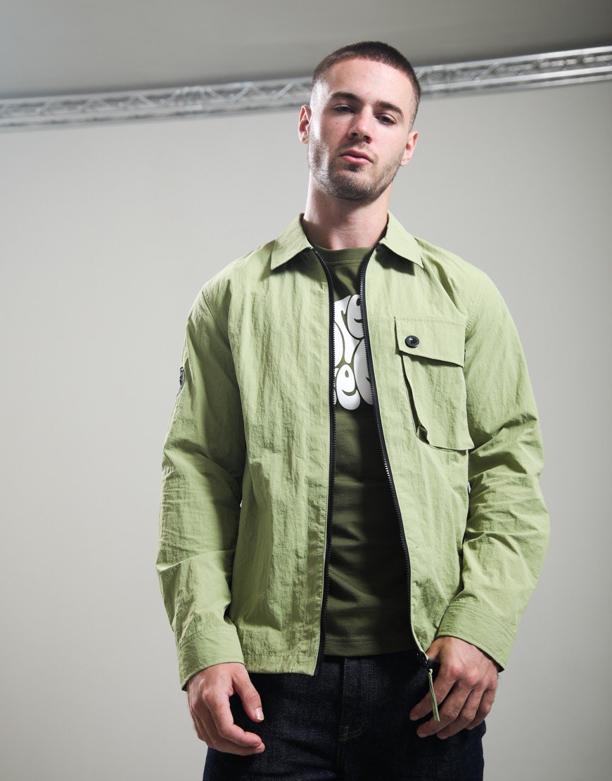 Pretty Green Heaton Overshirt Green