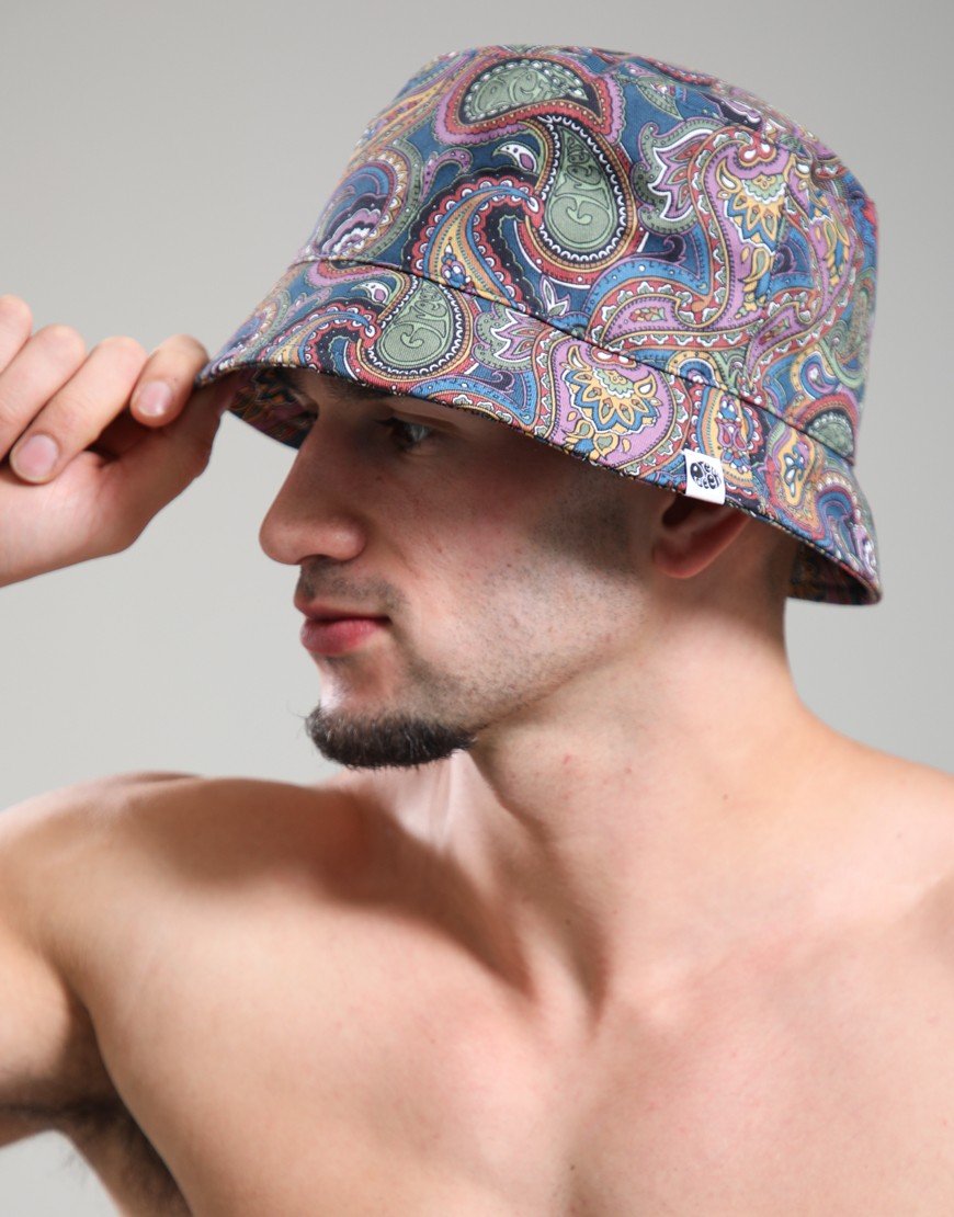 Pretty Green House Paisley Bucket Hat Multi