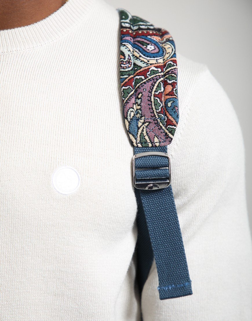 Pretty Green House Paisley Jacquard Backpack