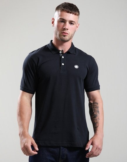 Pretty Green House Paisley Polo Shirt Black