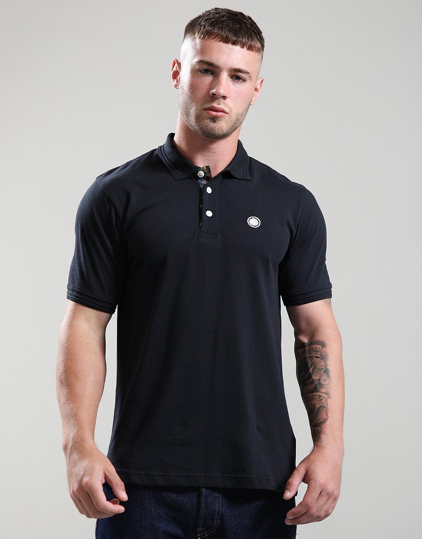 Pretty Green House Paisley Polo Shirt Black