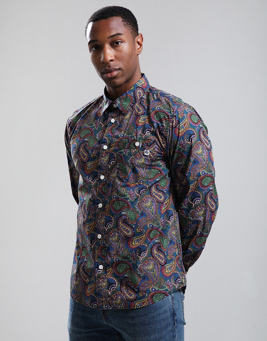 Pretty Green House Paisley Shirt Multi