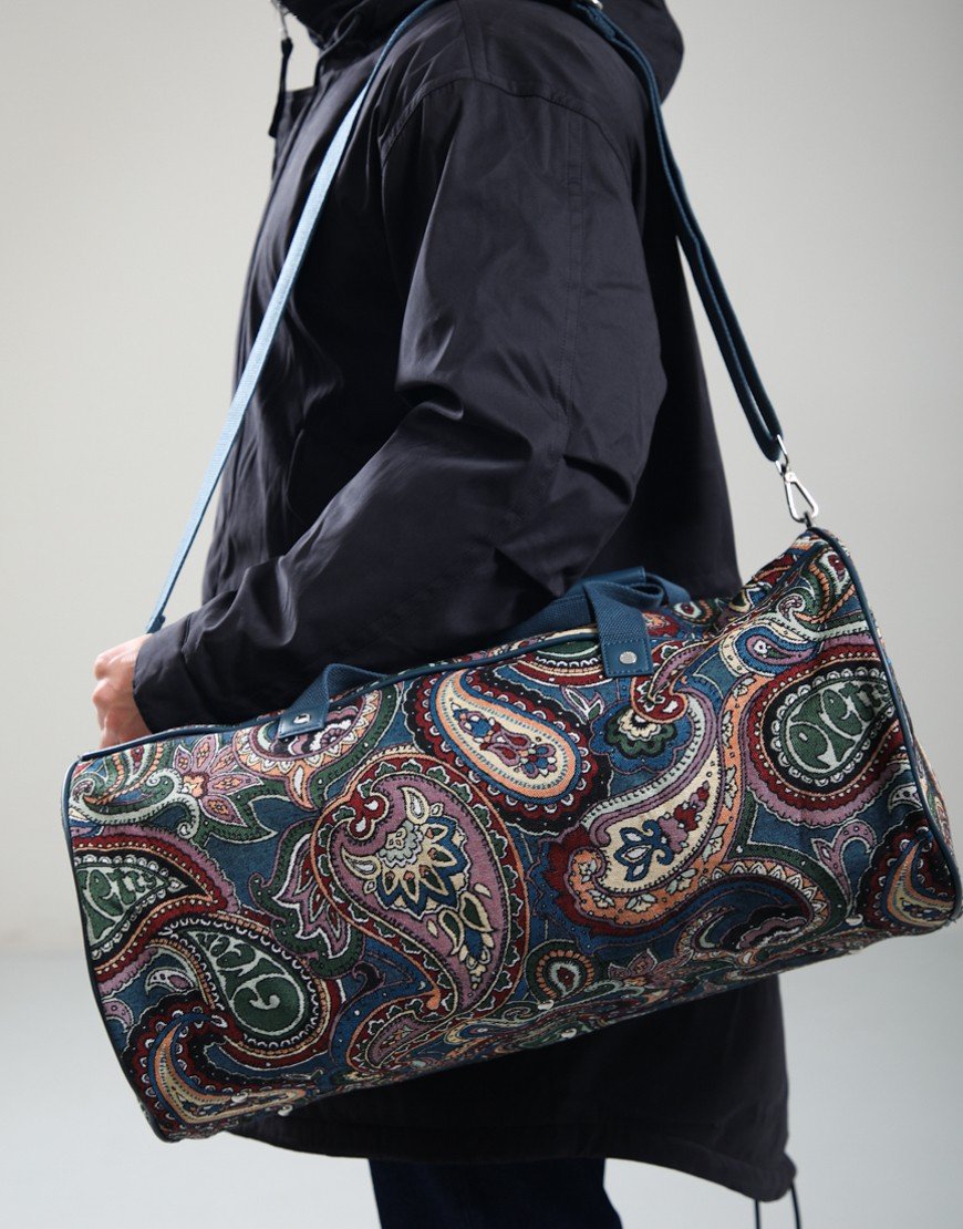 Pretty Green House Paisley Jacquard Holdall