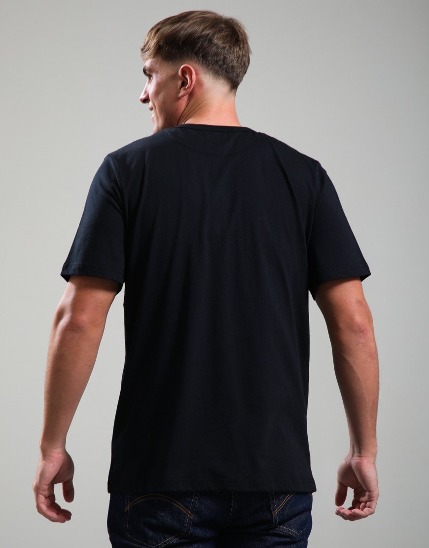 Pretty Green Kingsleigh Logo T-Shirt Black