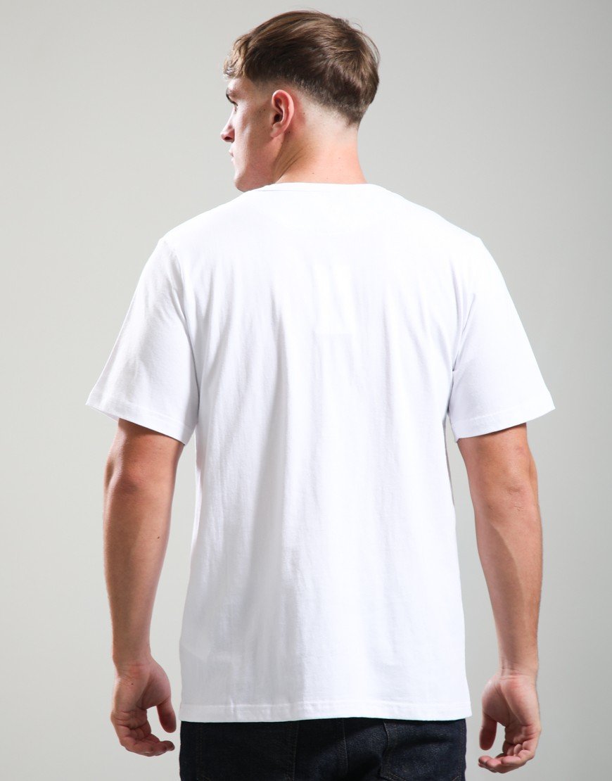 Pretty Green Kingsleigh Logo T-Shirt White