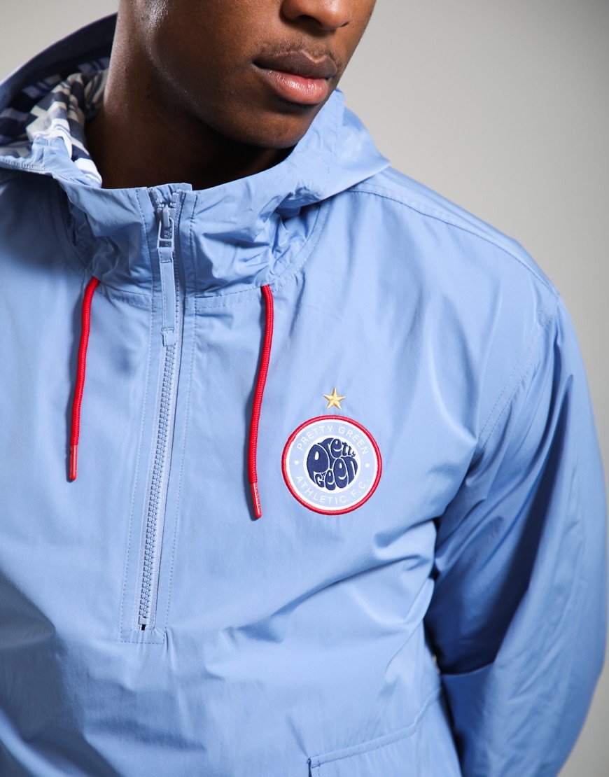 Pretty Green Kingsleigh Smock Blue