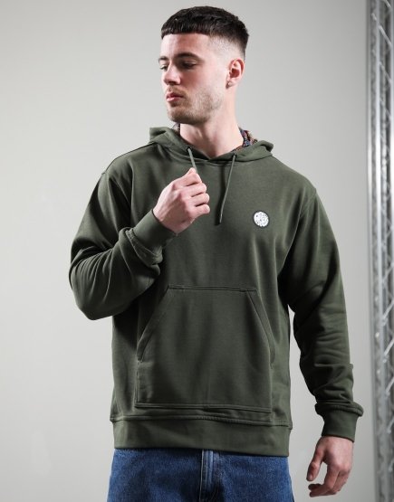 Pretty Green Lounge Hoodie Green