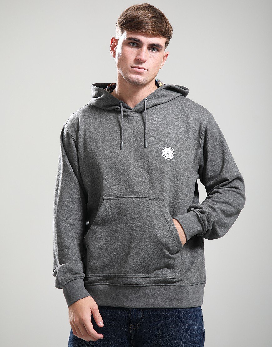 Pretty Green Lounge Hoodie Grey