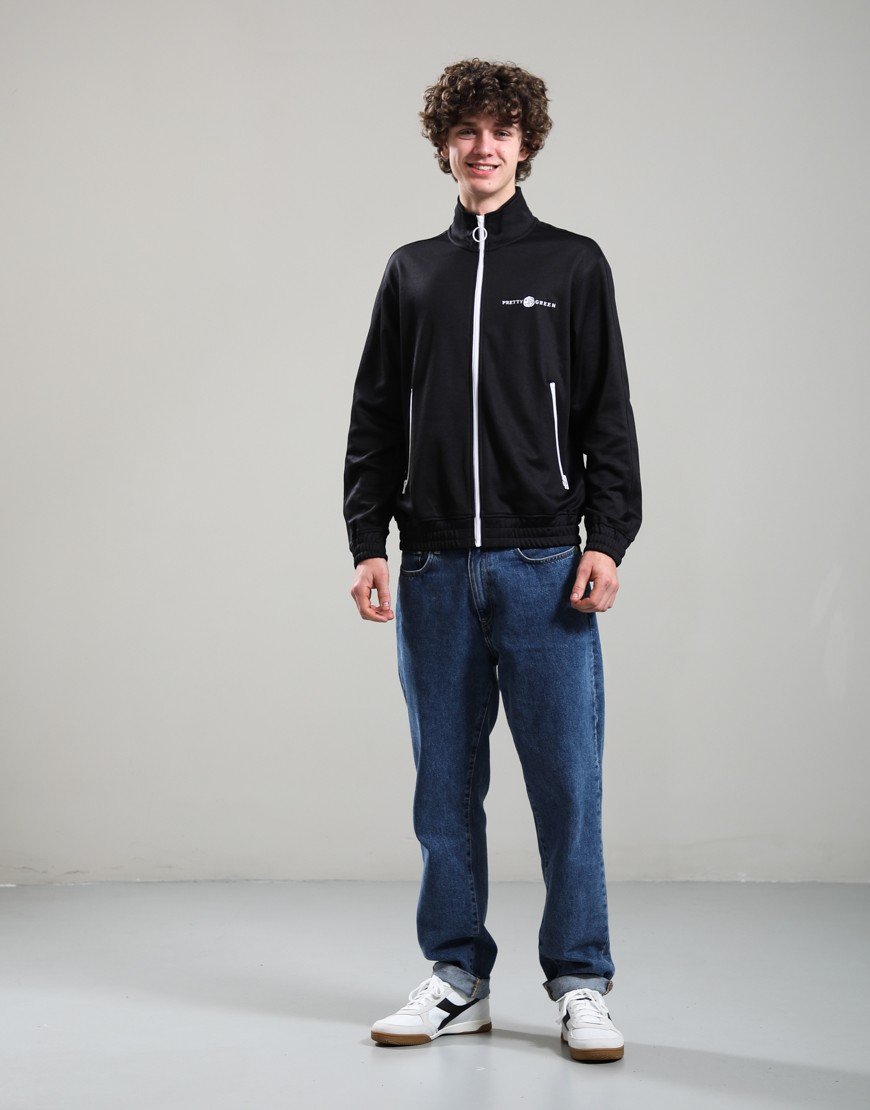 Pretty Green Nimbus Track Top Black