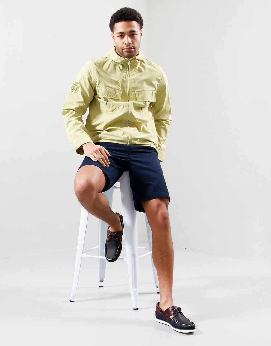 Pretty Green Openshaw Hooded Overshirt Light Green Terraces Menswear