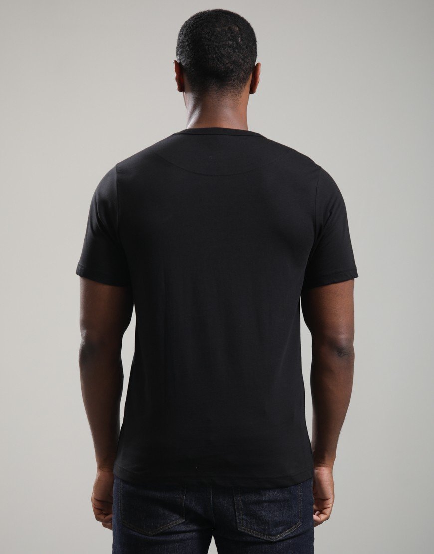 Pretty Green Pulsar Logo T-Shirt Black