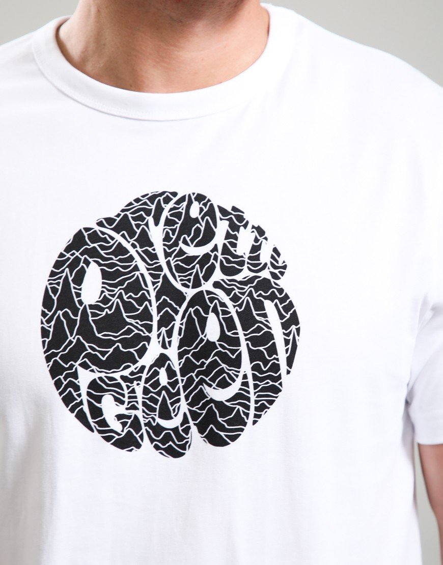 Pretty Green Pulsar Logo T-Shirt White