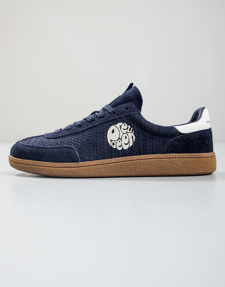 Pretty Green Ramblas Trainers Navy