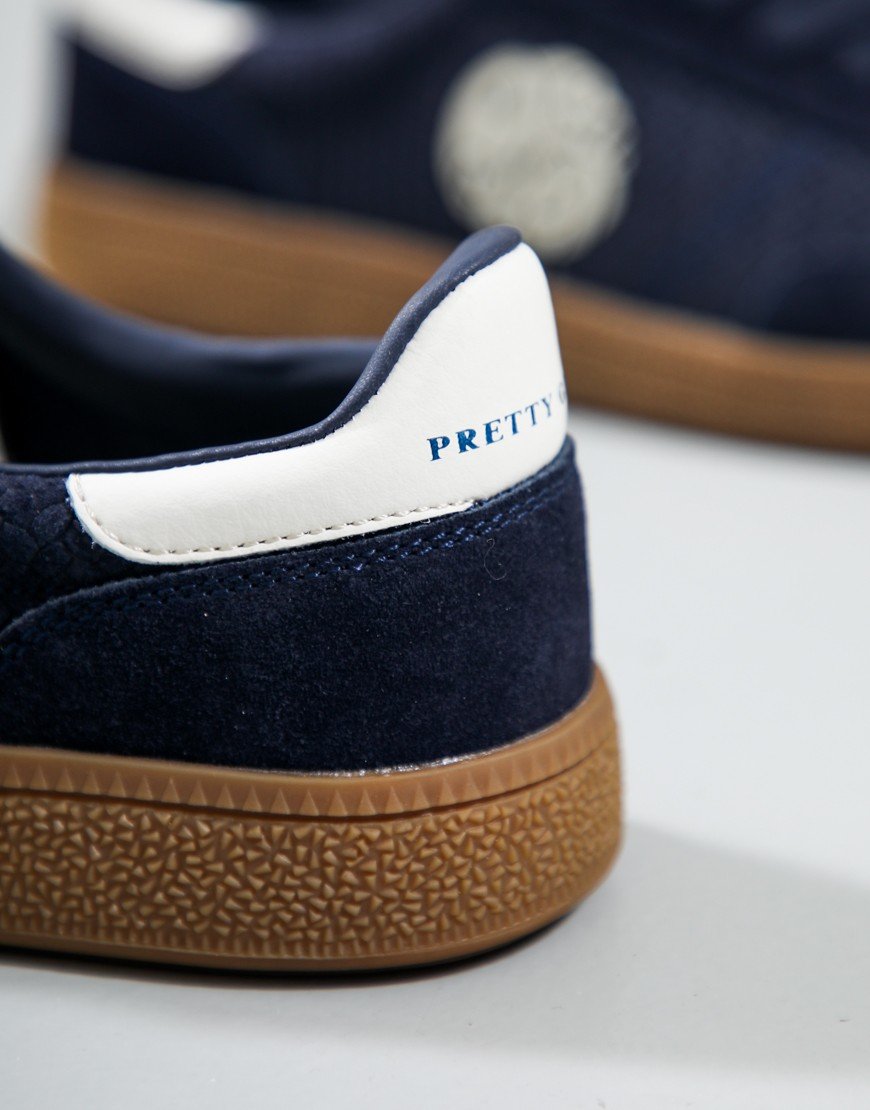 Pretty Green Ramblas Trainers Navy