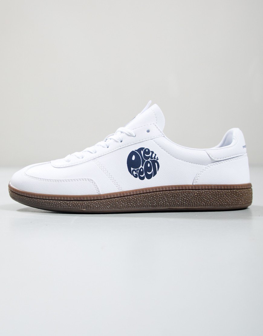 Pretty Green Ramblas Trainers White
