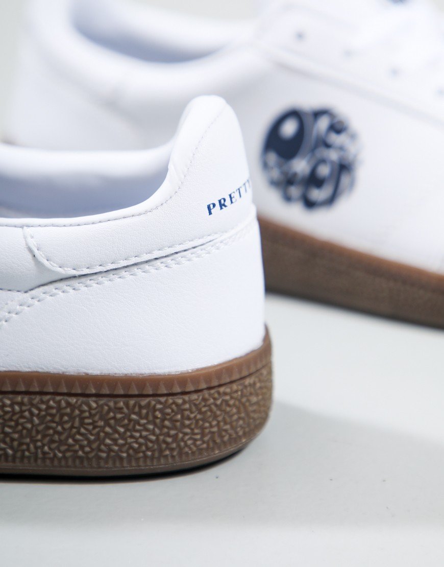 Pretty Green Ramblas Trainers White