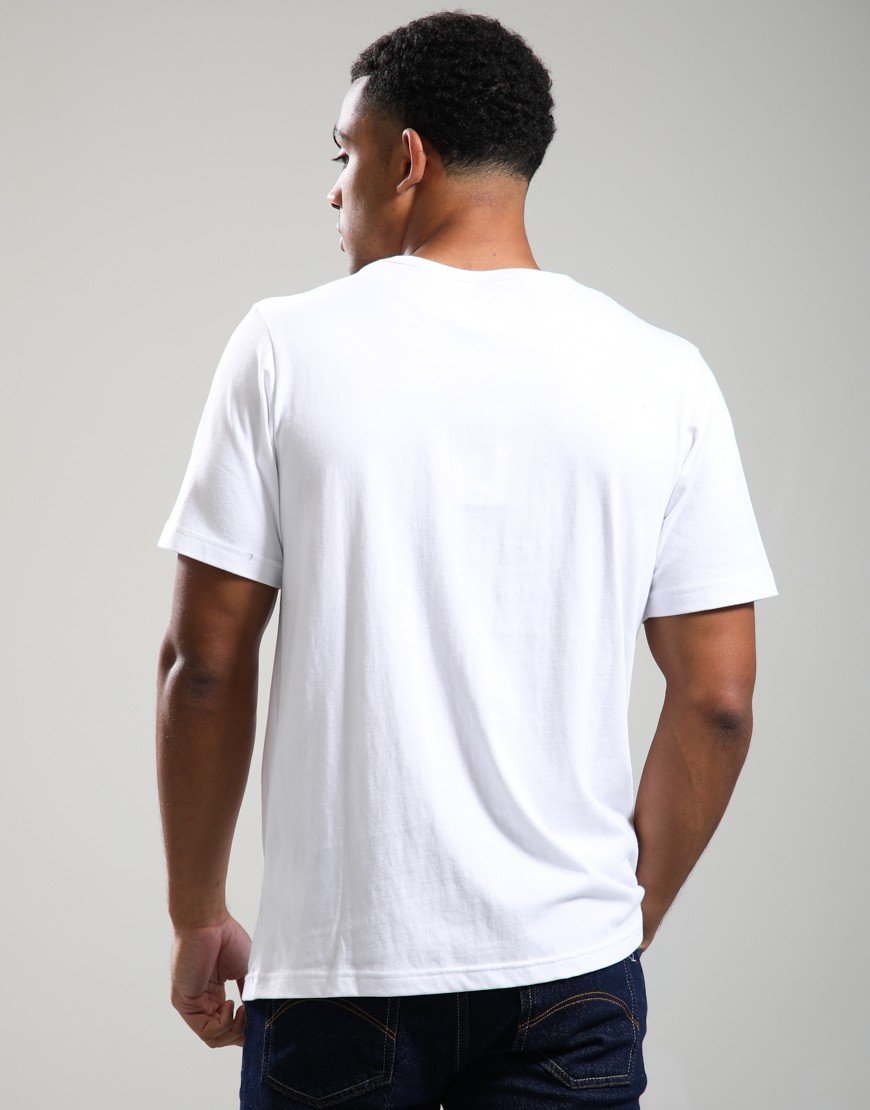 Pretty Green Rave Camo Logo T-Shirt White