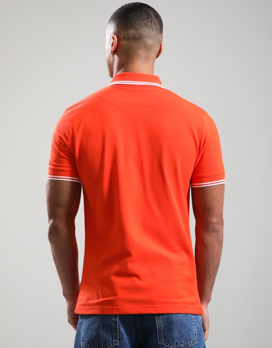 Pretty Green Rayner Polo Shirt Orange
