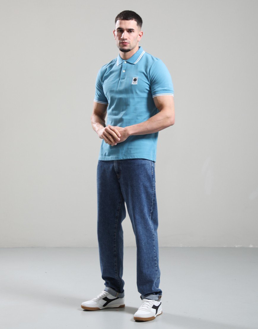 Pretty Green Rayner Polo Shirt Blue