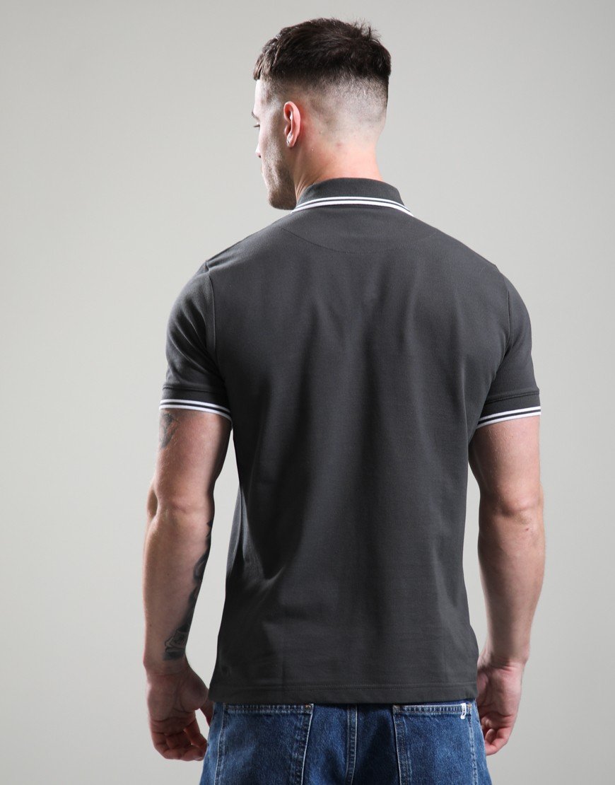 Pretty Green Rayner Polo Shirt Charcoal