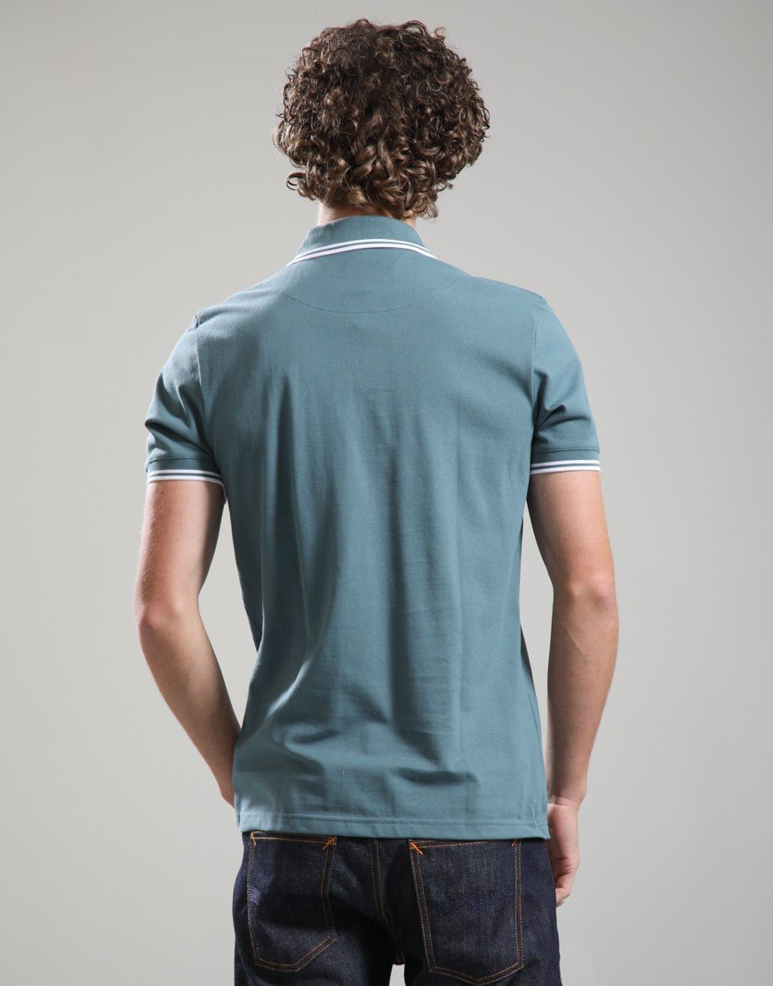 Pretty Green Rayner Polo Shirt Teal