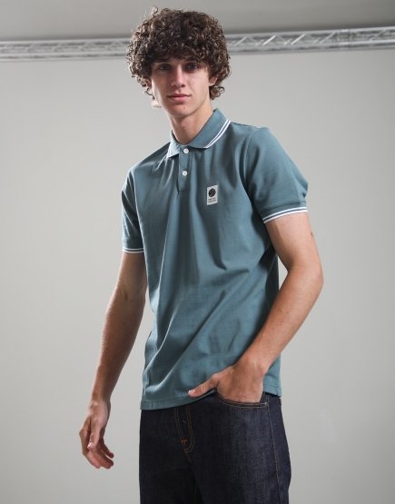 Pretty Green Rayner Polo Shirt Teal