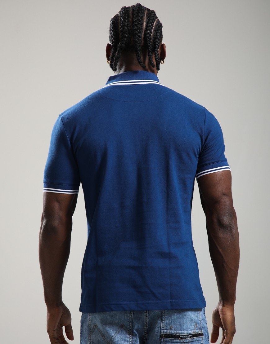 Pretty Green Rayner Polo Shirt Dark Blue