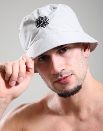 Pretty Green Resonance Water Reactive Bucket Hat Grey