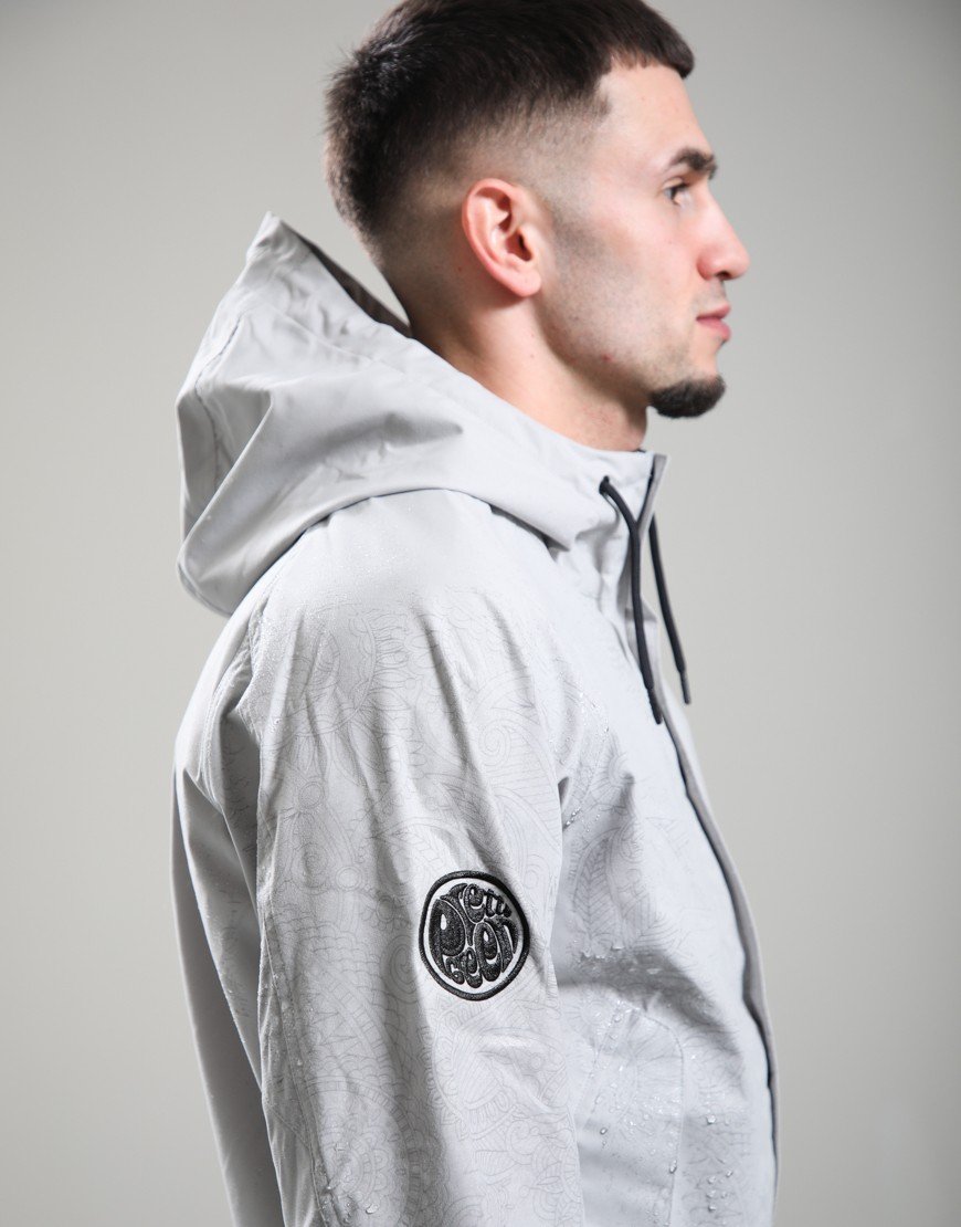 Pretty Green Resonance Water Reactive Jacket Grey