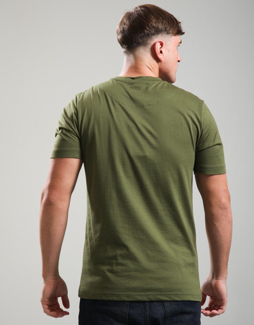 Pretty Green Sinclair T-Shirt Khaki