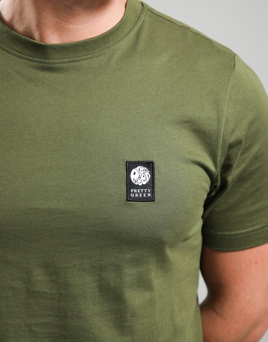 Pretty Green Sinclair T-Shirt Khaki