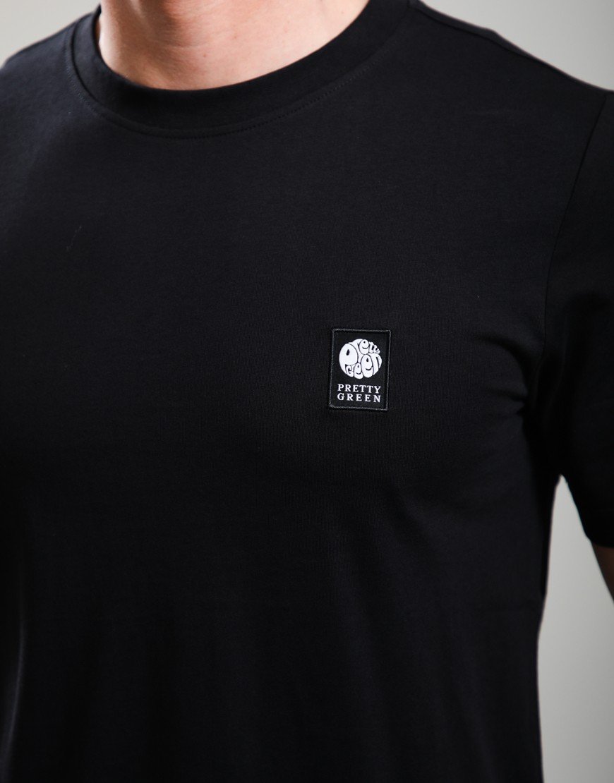 Pretty Green Sinclair T-Shirt Black