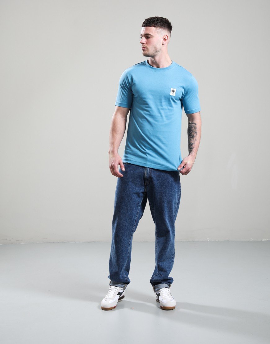 Pretty Green Sinclair T-Shirt Blue