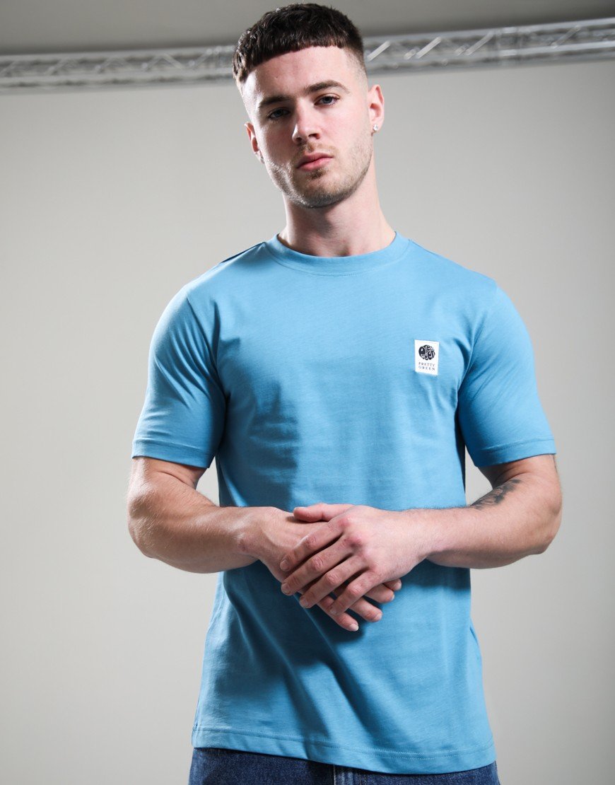 Pretty Green Sinclair T-Shirt Blue