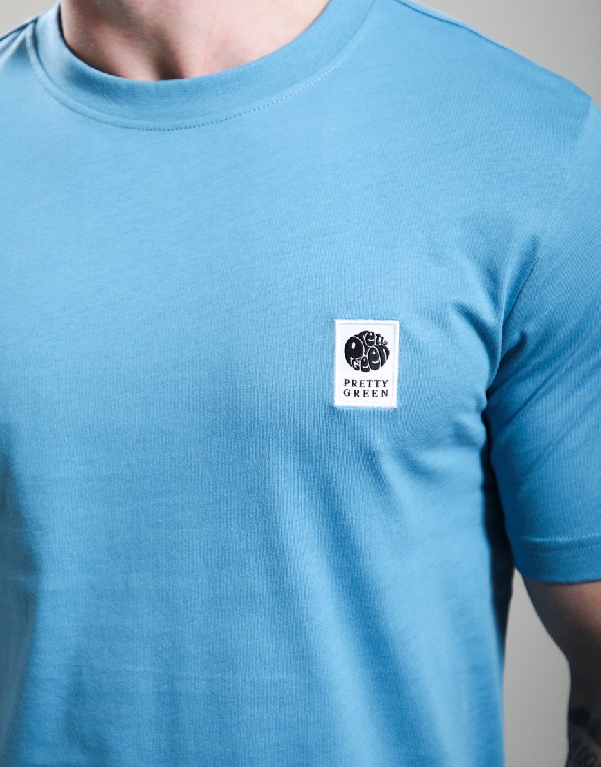 Pretty Green Sinclair T-Shirt Blue