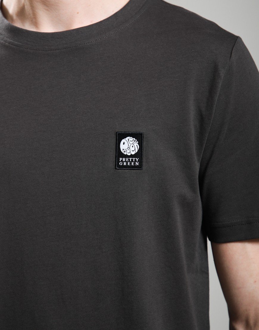 Pretty Green Sinclair T-Shirt Charcoal