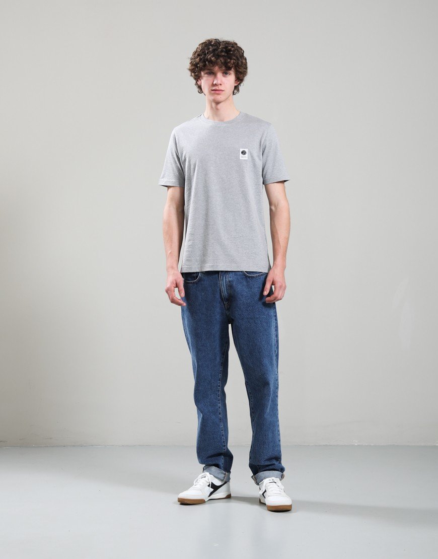 Pretty Green Sinclair T-Shirt Grey Marl