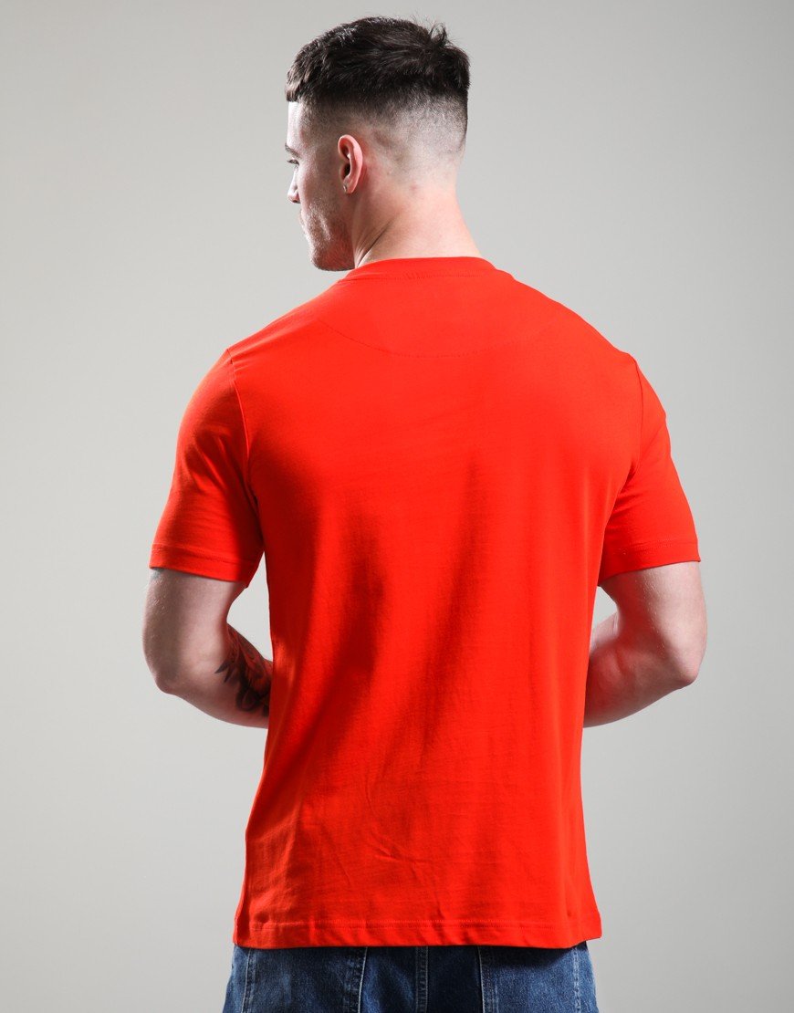 Pretty Green Sinclair T-Shirt Orange