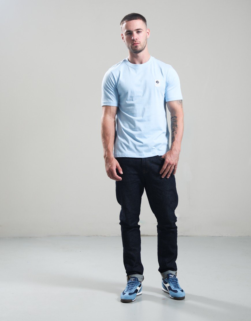 Pretty Green Sinclair T-Shirt Sky Blue