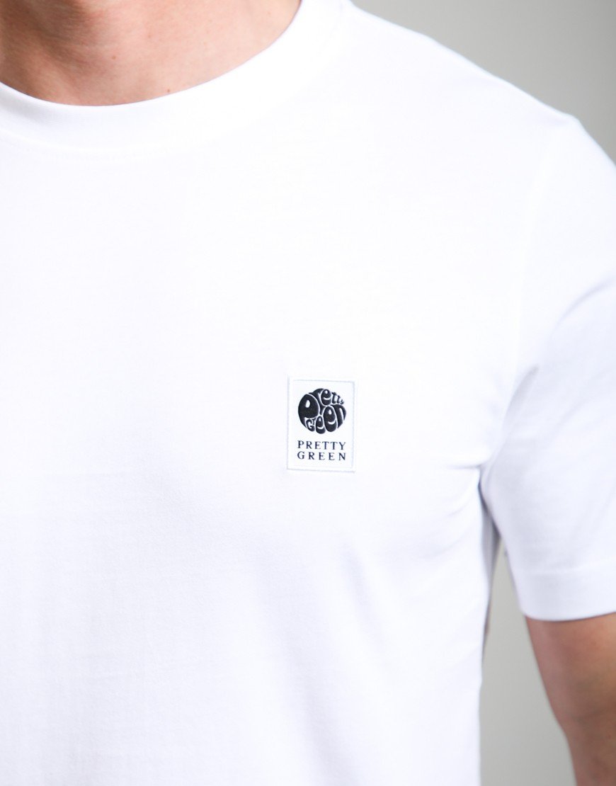 Pretty Green Sinclair T-Shirt White