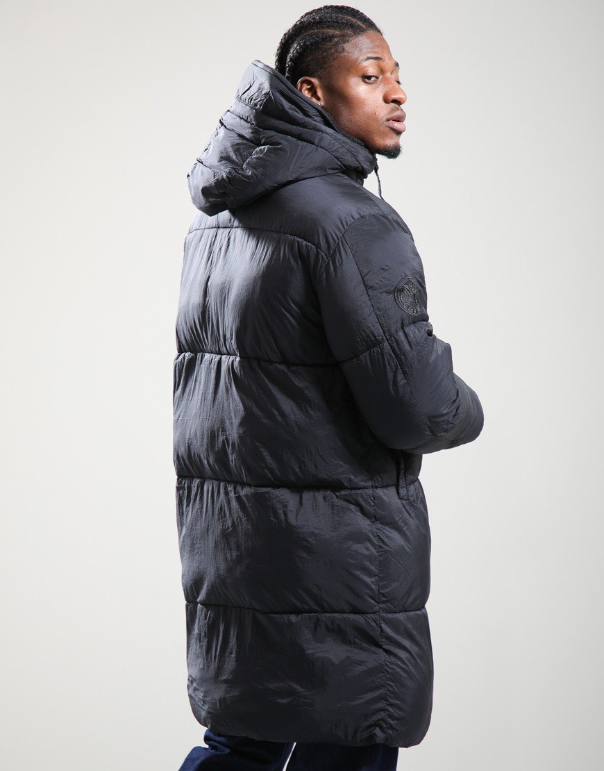 Pretty Green Stiperstone Parka Jacket Black Pretty Green Stiperstone Parka Jacket Black