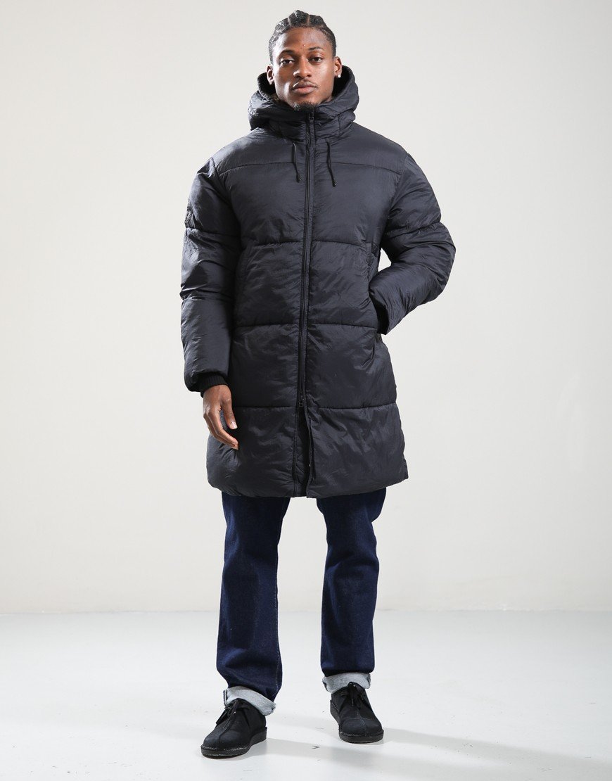 Pretty Green Stiperstone Parka Jacket Black Pretty Green Stiperstone Parka Jacket Black