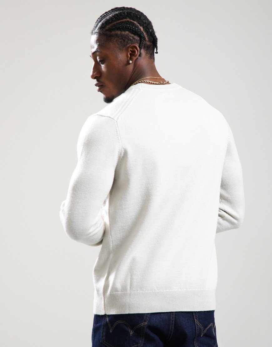 Pretty Green Tipped Crew Knit Stone