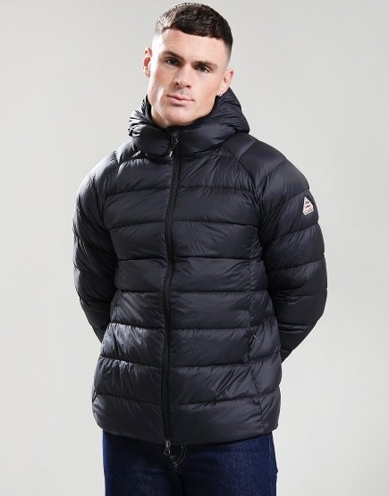 Pyrenex Arial Hooded Down Jacket Black