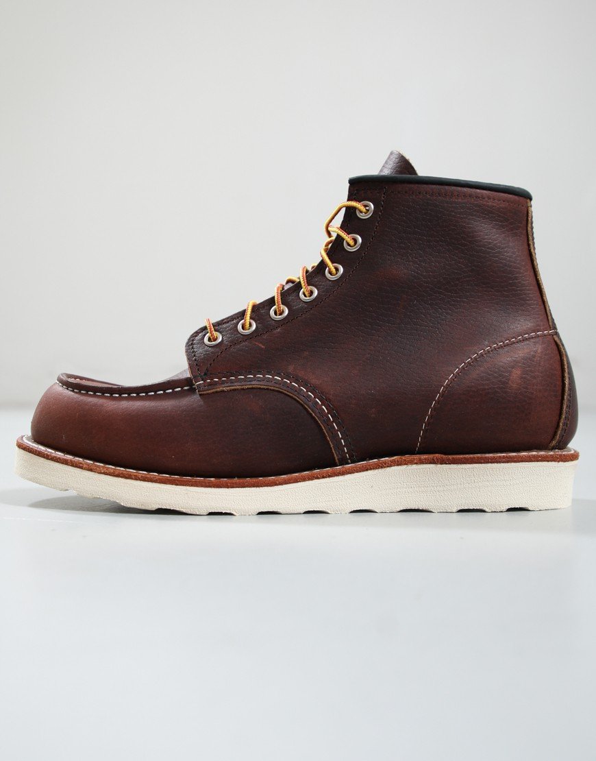 Red Wing 8138 Classic Moc Toe Boots Briar Oil Slick