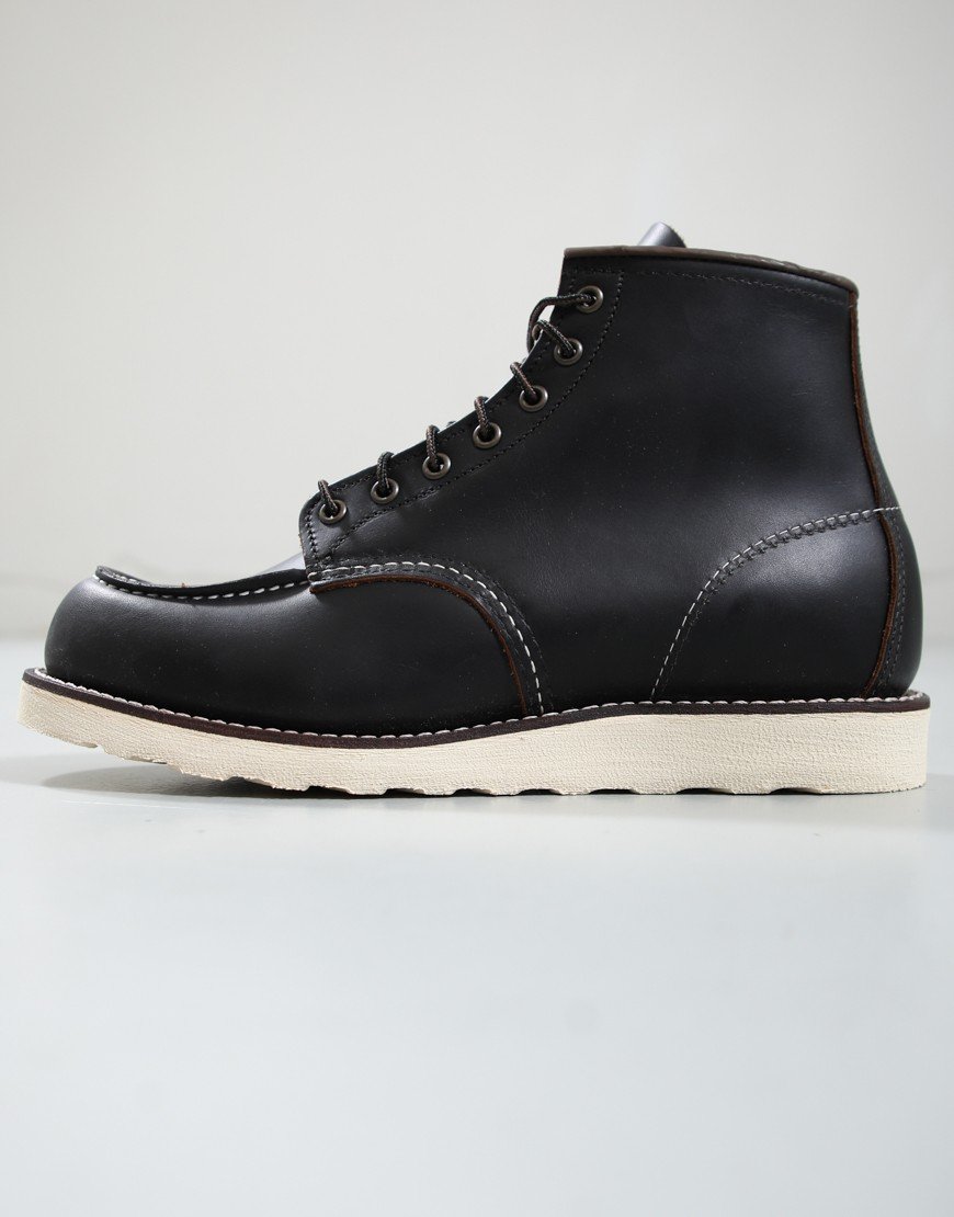Red Wing 8849 Classic Moc Toe Boots Black Prairie