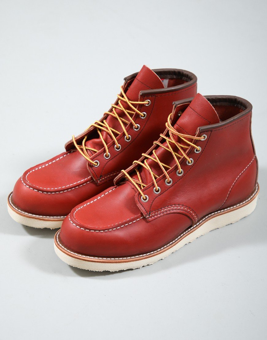 Red Wing 8875 Irish Setter Moc Toe Boots Oro Russet Portage